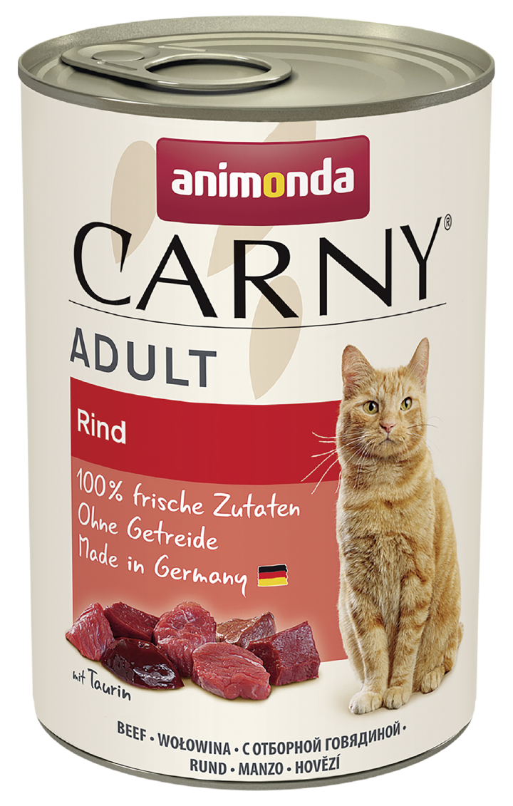 animonda Katzen-Nassfutter Carny Adult Rind pur